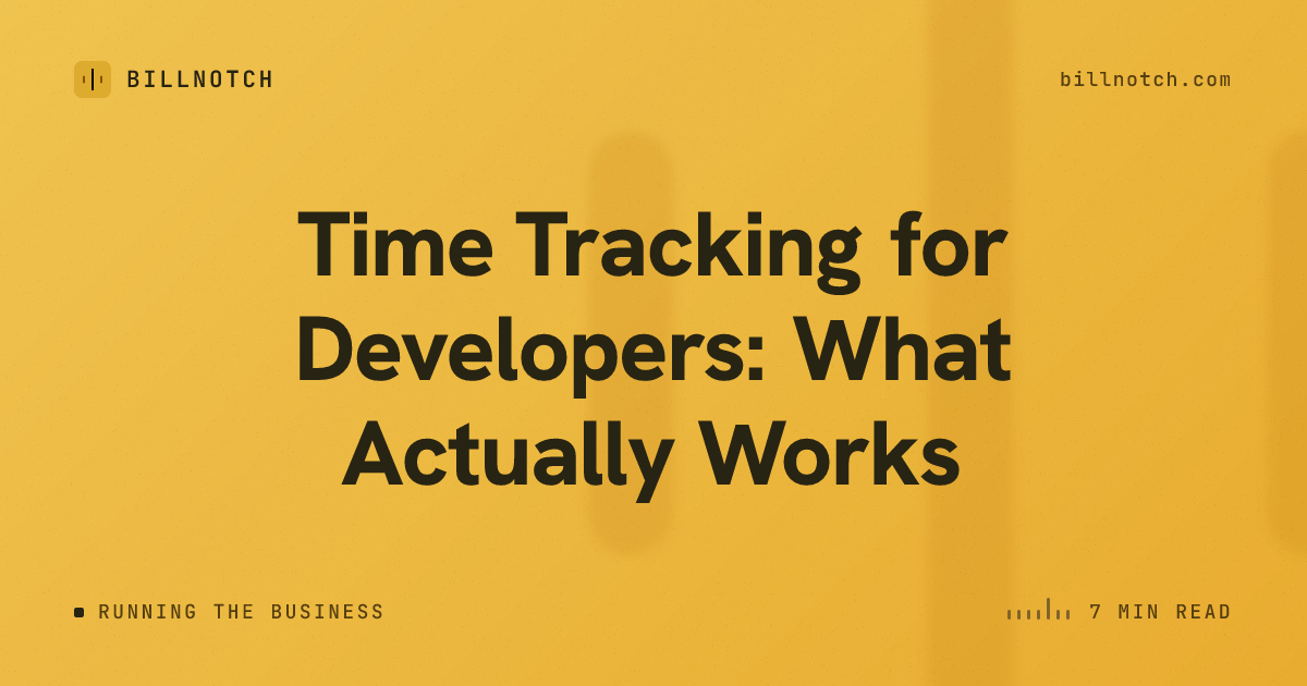 Time Tracking for Developers: What Actually Works